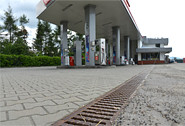 Odwodnienia zastosowane przy odwodnieniu stacji benzynowej w Inwałdzie